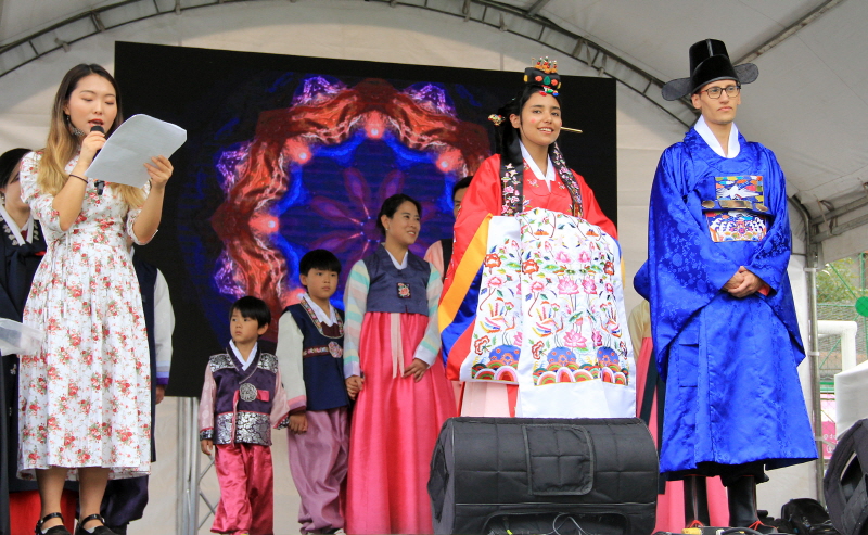 Representación de Corea en el Festival Gastronómico Internacional 2019. | Natalia Ibañez